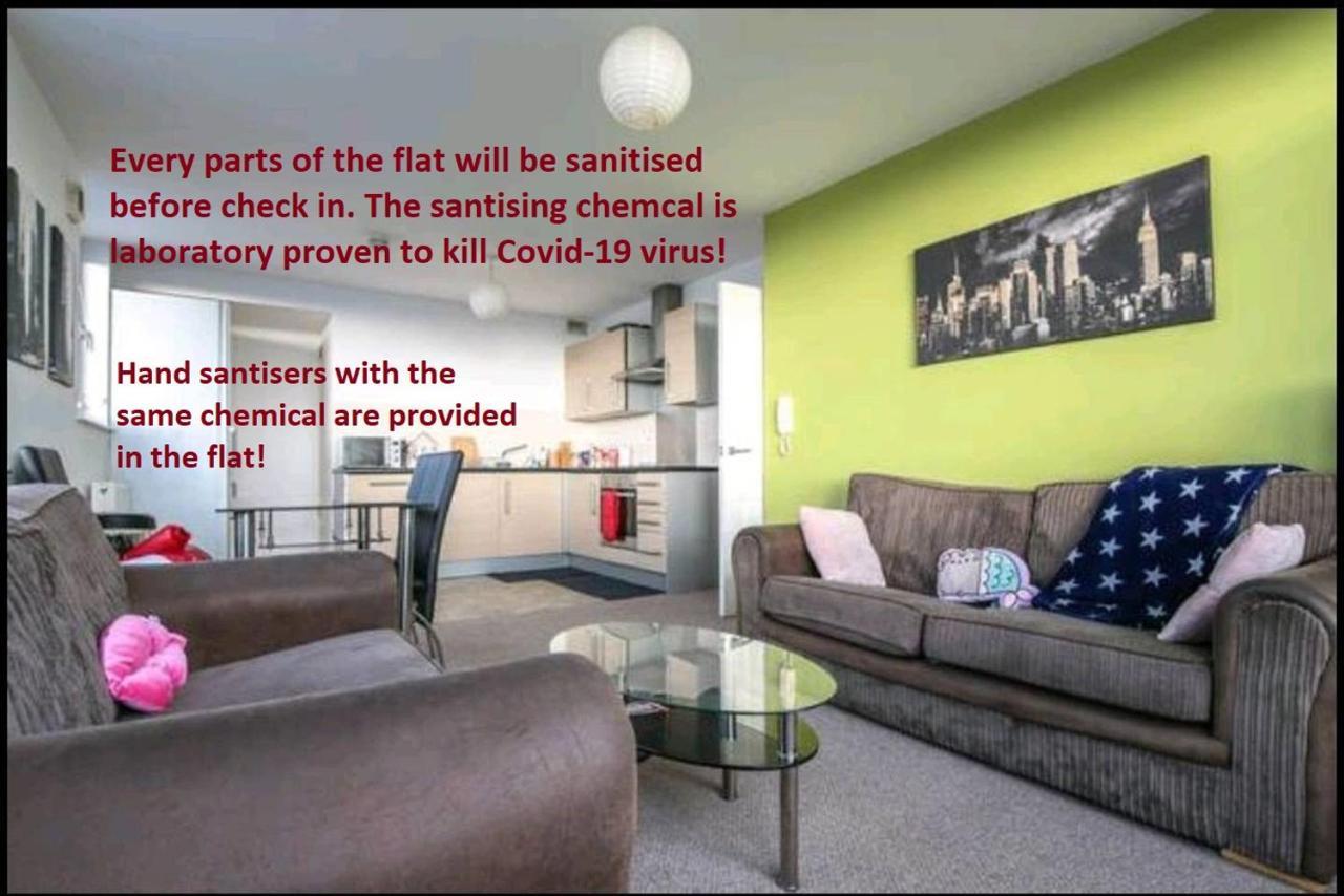 Large 3 Bedrooms In Liverpool City Centre, Free Parking Kültér fotó